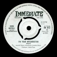 John Mayall's Bluesbreakers - I'm Your Witchdoctor/ Telephone Blues