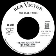 The Blue Things - The Orange Rooftop Of Your Mind/One Hour Cleaners